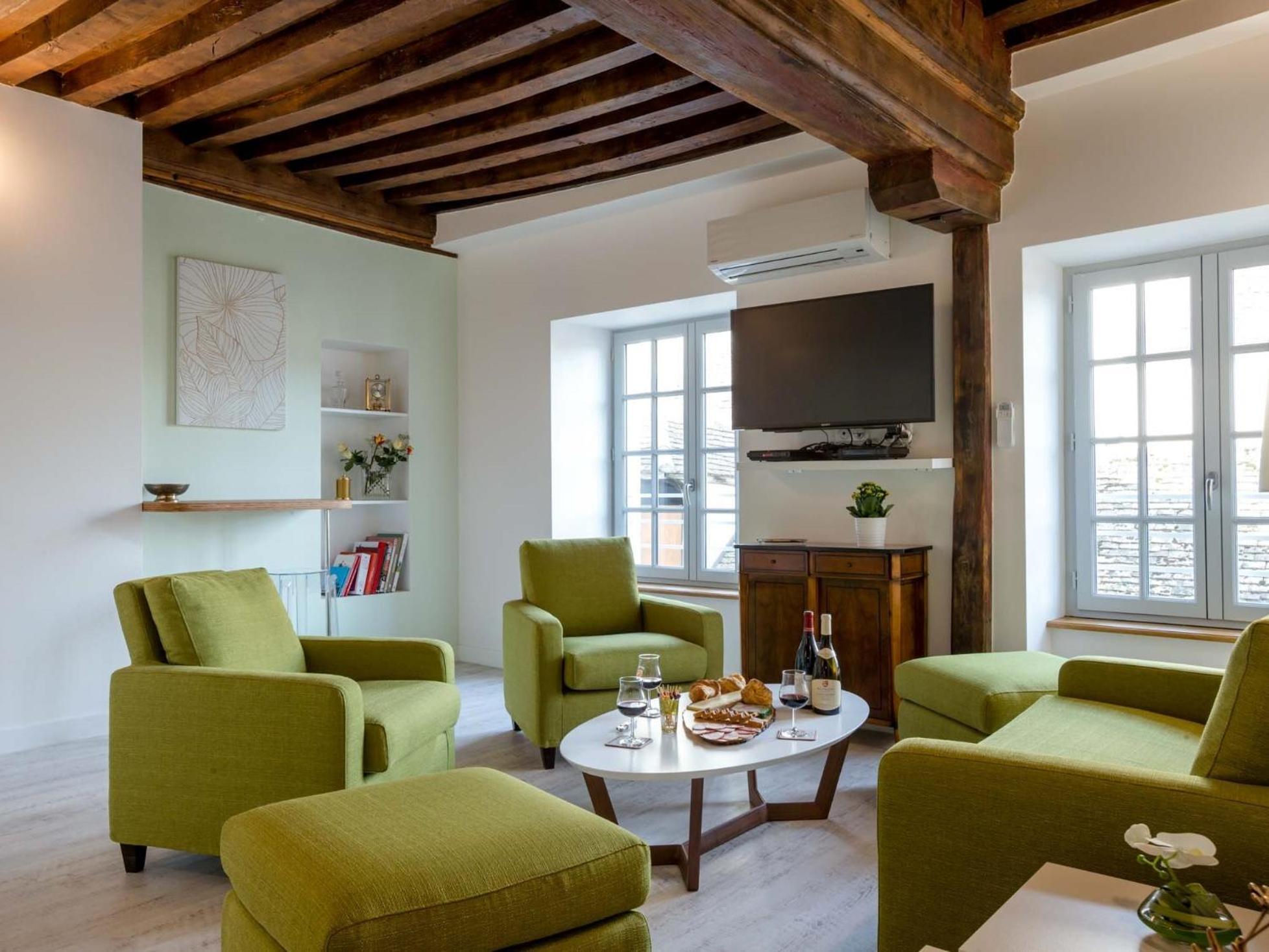 Residence Beaune Sweet Home, 4 Appartements D'Exception Avec Parking Inclus חדר תמונה