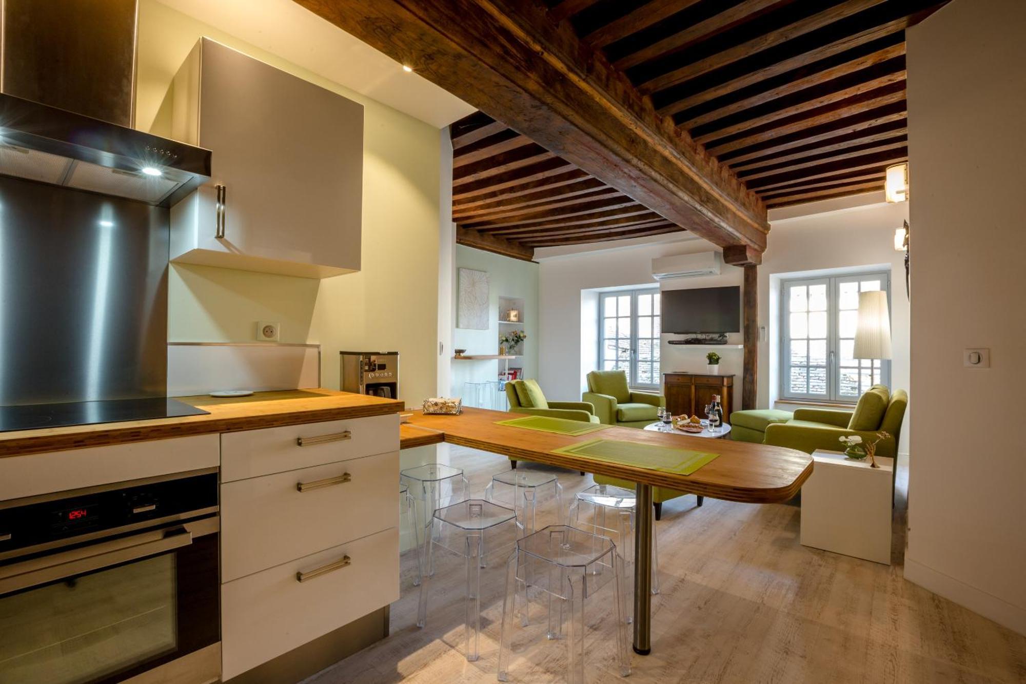 Residence Beaune Sweet Home, 4 Appartements D'Exception Avec Parking Inclus חדר תמונה