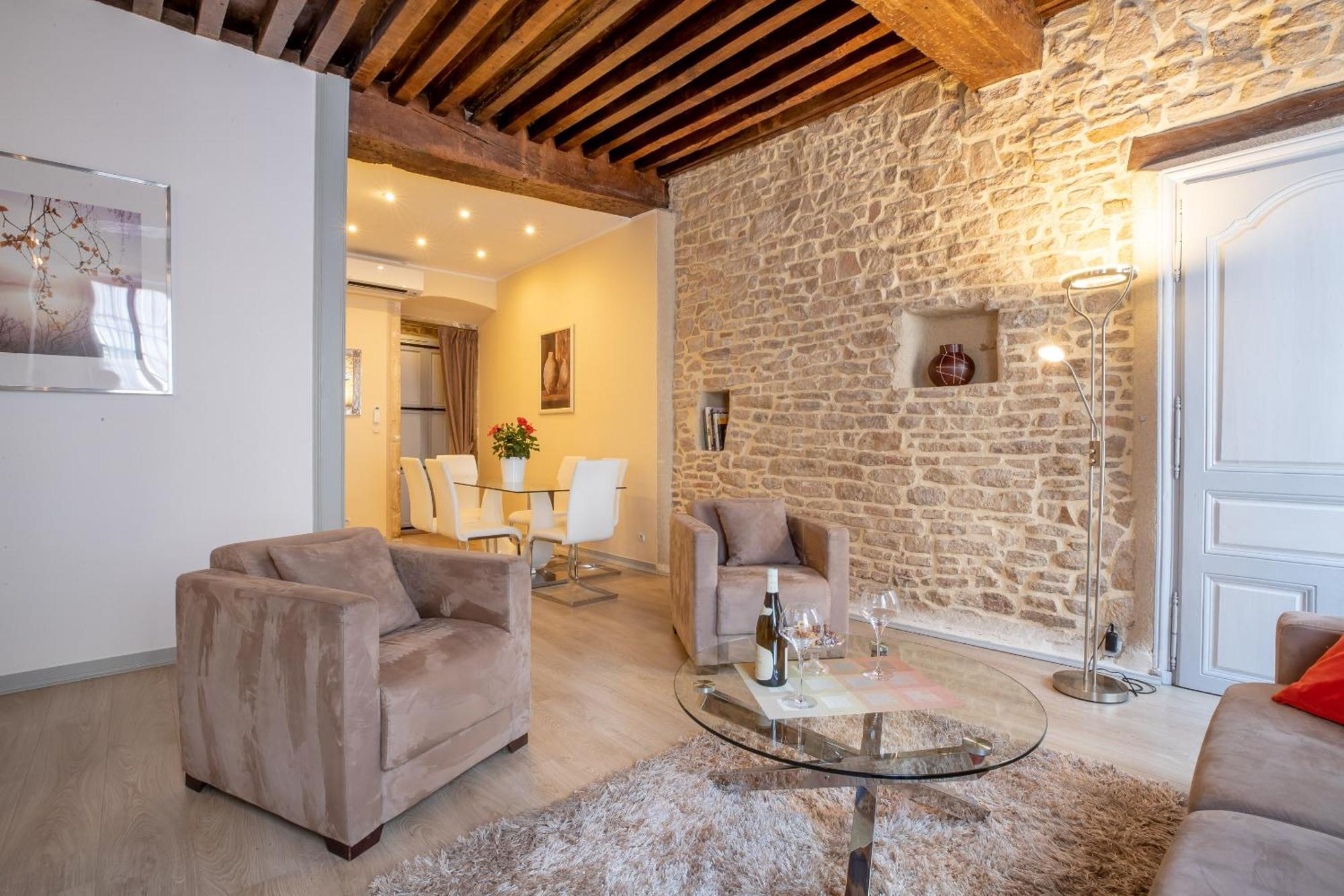 Residence Beaune Sweet Home, 4 Appartements D'Exception Avec Parking Inclus חדר תמונה