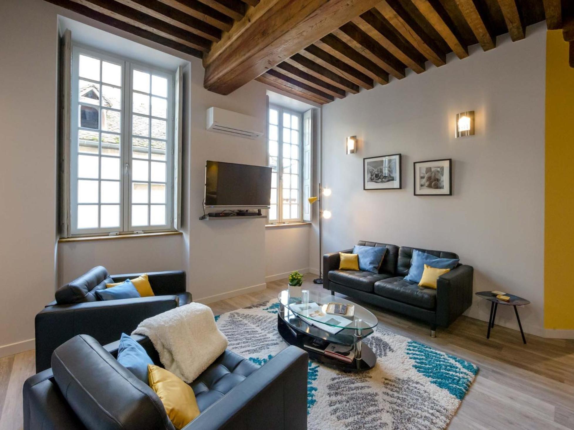 Residence Beaune Sweet Home, 4 Appartements D'Exception Avec Parking Inclus חדר תמונה
